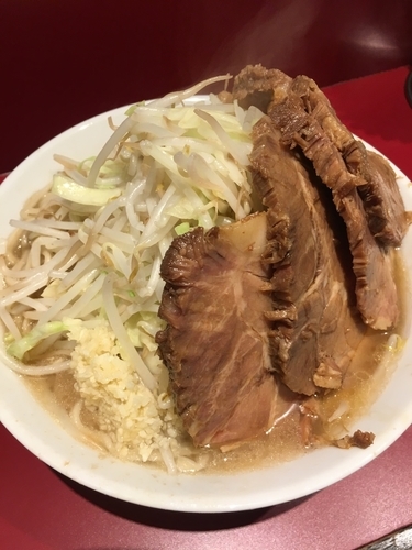 「小豚 850円」@ラーメン二郎 荻窪店の写真