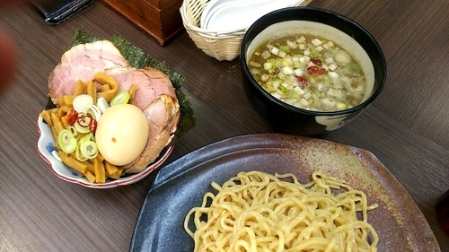 「特製つけそば」@頓知房の写真