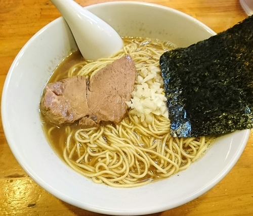 「煮干しそば　大盛り」@煮干しそば 暁の写真