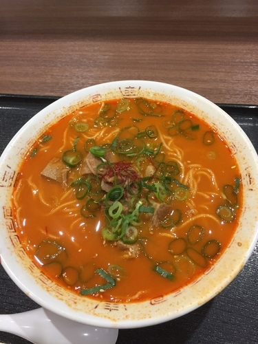 「赤とんこつ大盛り」@いちろく 八尾店の写真