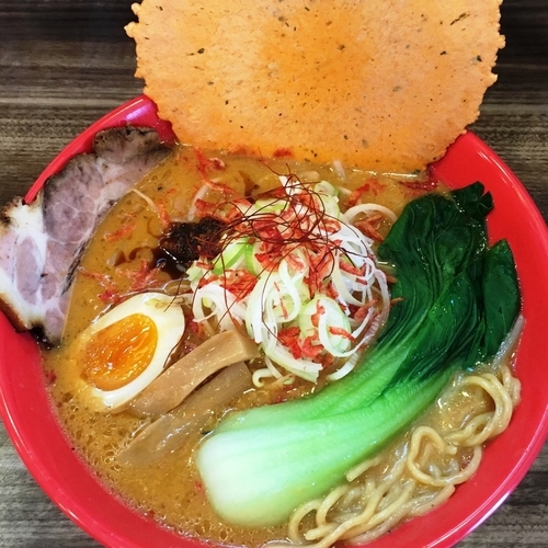 「アメリケ～ヌラーメン（えびみそ）」@らーめん盛智の写真