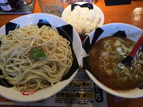 「節つけ麺全部抜き  650円」@つけ麺 おんのじ 榴岡店の写真