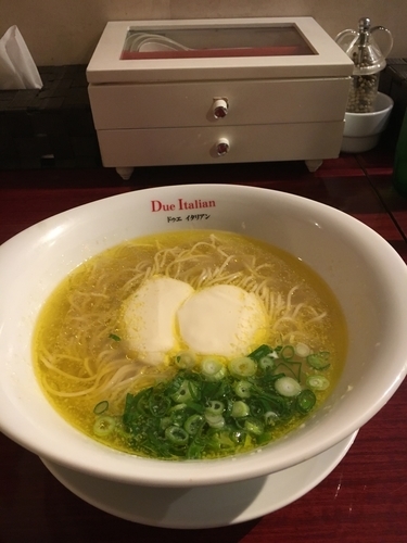 「フロマージュ」@黄金の塩らぁ麺 due Italian 市ヶ谷店の写真