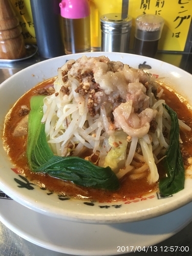 「ピーナッツ坦々麺 ¥780」@らーめん大 竹ノ塚店の写真