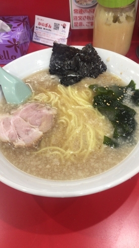 「ラーメン」@ラーメン かいざん 新小岩店の写真