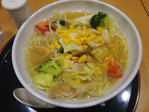 「野菜たっぷりタンメン863円」@ジョナサン 狭山上広瀬店の写真