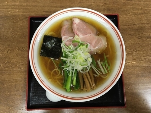 「和風しょうゆらーめん　７０２円」@麺屋  朱乃輝の写真
