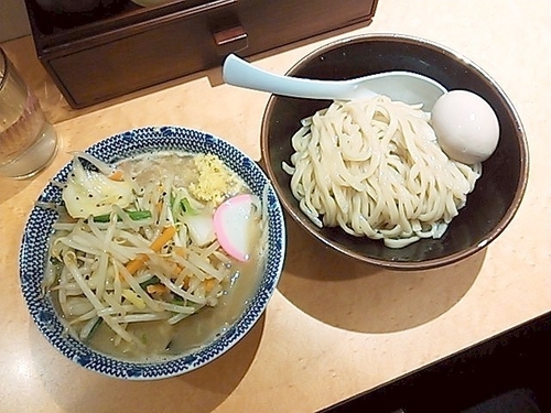 「味玉タンつけ」@東京タンメン トナリ アトレ上野店の写真