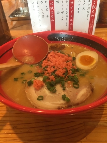 「えびそば ほどほど 味噌 太麺」@えびそば一幻 総本店の写真