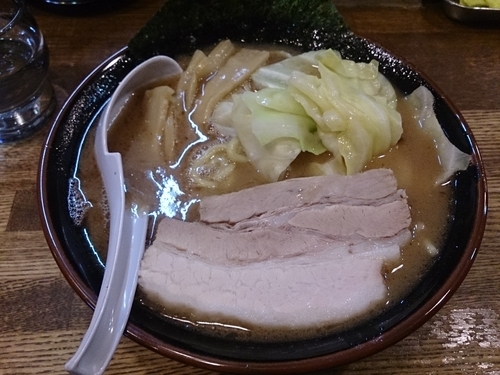 「豚骨魚介らあめん 並」@豚骨魚介らあめん 金八の写真