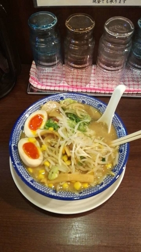 「味噌ラーメン」@麺屋 戀 亀戸店の写真