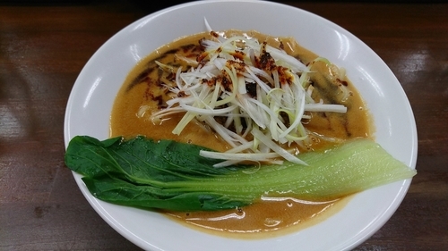 「豚骨担担麺　830円」@横浜家系ラーメン 藤家の写真