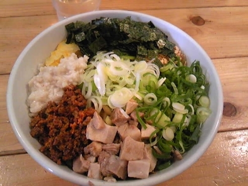 「天地まぜそば」@活龍まぜそば専門 天地の写真