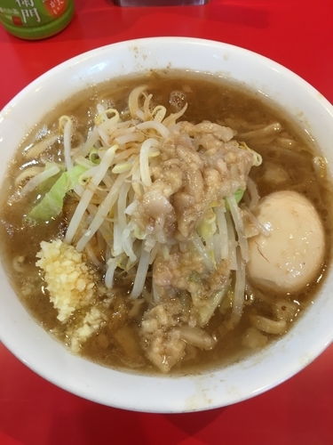 「ミニラーメン+とろ〜り半熟卵」@麺屋 桐龍の写真