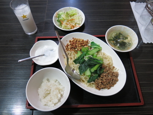 「汁なし担々麺(辛め)：800円」@中国四川料理 天然居の写真