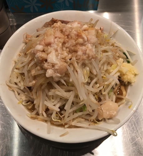 「ラーメン（ヤサイ・アブラ・ニンニク￥780）」@ジロリアン 赤坂店の写真