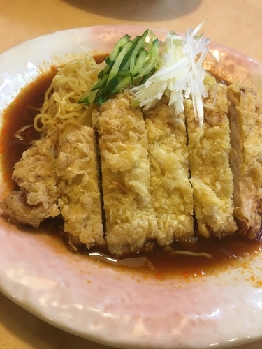 「冷やしパーコー麺」@華風伝の写真