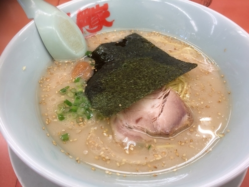 「朝ラーメン」@ラーメン 山岡家 高崎中尾店の写真
