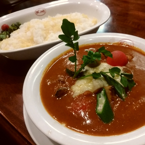 「野菜カレー 1,480円くらい（中辛）」@欧風カレー Bondy 芝浦店の写真