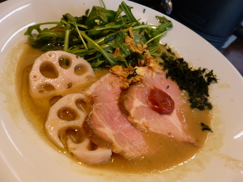 「【限定】鯛ポタみそソバ」@らー麺屋 バリバリジョニーの写真