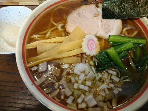 「らーめん（大）」@人形町 兎屋の写真