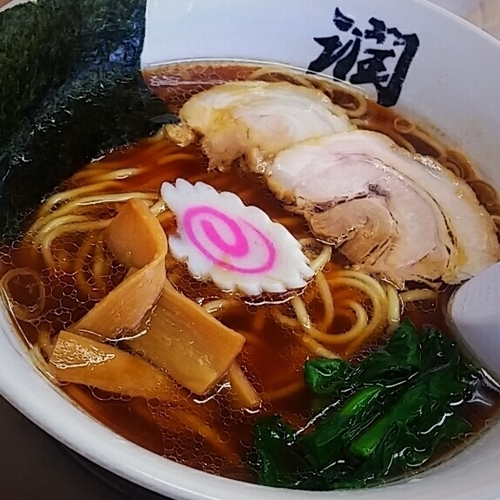 「【新メニュー】長岡生姜醤油ラーメン ６８０円」@王道!! 背脂煮干中華そば 潤の写真