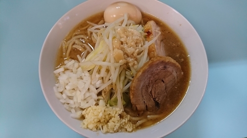 「らーめん、味玉　850円」@らーめん☆王子の写真