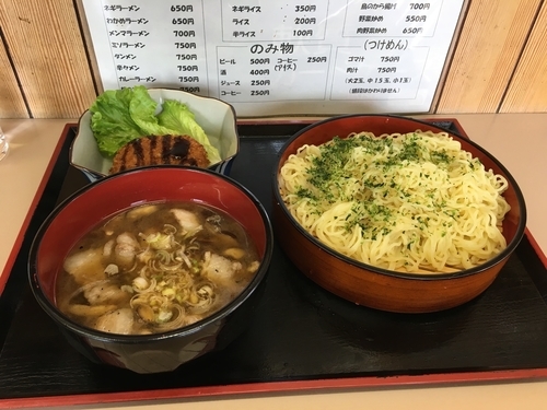 「肉汁つけめん   750円」@神社ラーメン 峰英軒の写真