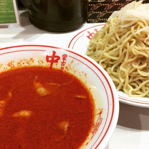 「冷やし味噌ラーメン（麺超大盛）」@蒙古タンメン 中本 上板橋本店の写真