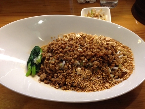 「汁なし担々麺 + 麻婆丼」@雲林坊の写真
