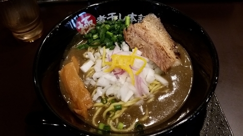 「二代目極煮干しラーメン」@極煮干し本舗 荒川沖店の写真