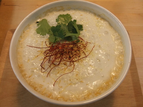 「ホワイトムースタイ風ラーメン（780円）」@Cafe Labo. HAMADAの写真