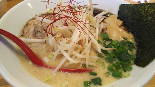 「暁らーめん黒」@麺屋 暁の写真