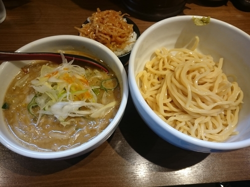 「味噌つけめん」@らーめん 蓮の写真