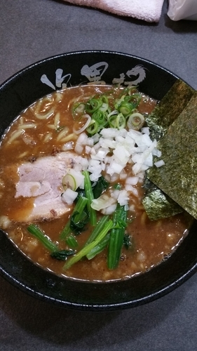 「黒豚ハード」@次男坊 BLACK REDの写真