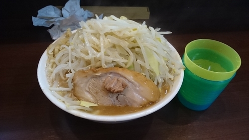 「ラーメン・大盛券(野菜あぶら)￥８７０」@零一弐三の写真
