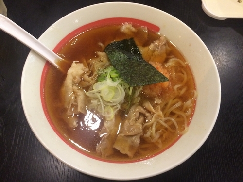 「肉中華そば」@幸楽苑 万博記念公園店の写真