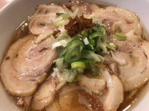 「ネギ香る生姜肉そば」@麺堂 稲葉 Kuki styleの写真