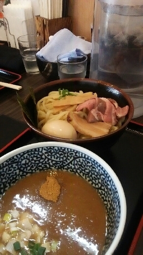 「特製つけ麺　中盛」@麺処 いぐさの写真