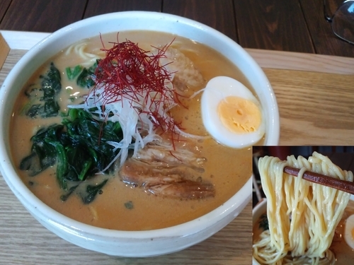 「担々麺大盛900円」@丸田やの写真