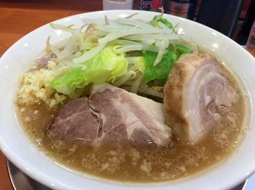 「小ラーメンニンニク（650円）」@麺屋穴場の写真
