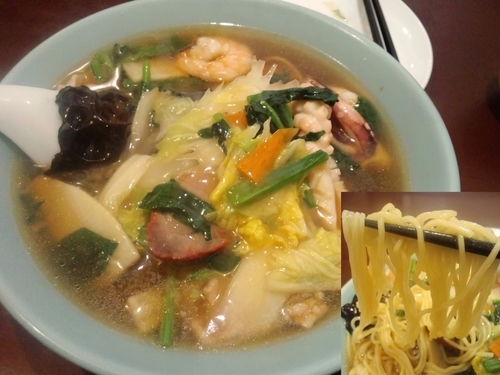 「八珍湯麺(五目入りつゆそば)950円」@中華料理 唐宴の写真