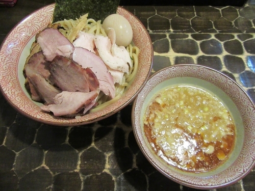 「海老つけそば（９００円）＋特級トッピング他」@特級鶏蕎麦 龍介の写真