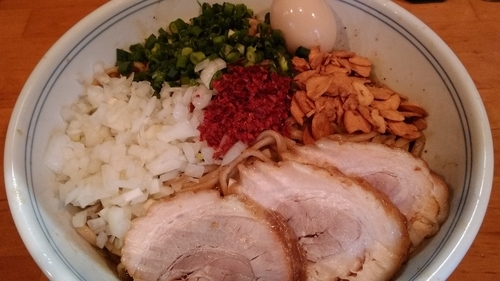 「【限定A】牛脂そば（特盛）」@ファットンの写真