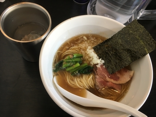 「煮干しそば750円」@陽はまたのぼるの写真