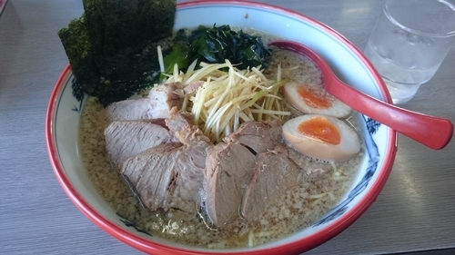 「ネギチャーシューメン(中盛)」@ラーメンショップ 122号騎西店の写真