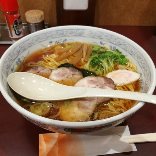 「男爵ラーメン」@麺工房 男爵 市川本店の写真