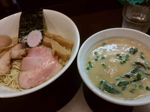 「【限定】グリーンカレーつけそば1000円」@おおぜき中華そば店の写真
