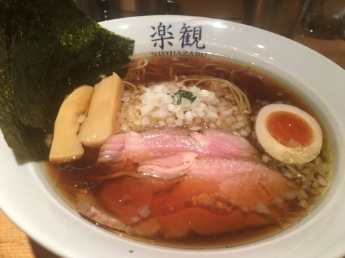 「特製琥珀1100円」@楽観西麻布の写真