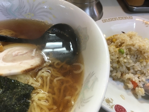 「チャーハンセット」@新潟ラーメン ひよこの写真